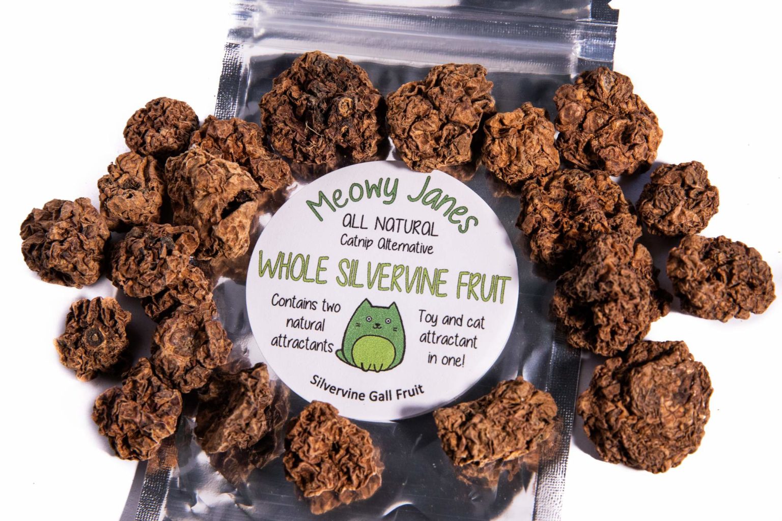 Whole Silvervine Fruit Catnip Alternative Meowy Janes whole-silvervine-fruit-catnip-alternative-meowy-janes
