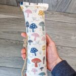 100% Catnip Tough Canvas Kicker- Colorful Mushrooms