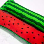 100% Catnip Tough Canvas Kicker- Watermelon