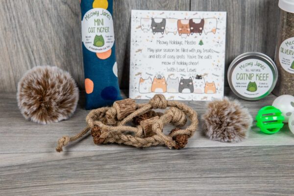 Various cat toys