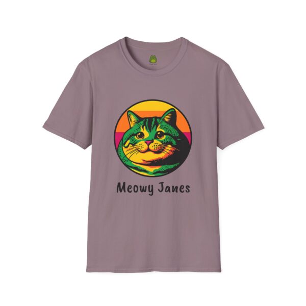 Retro Fat Cat | Meowy Janes Tee - Image 13