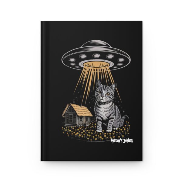 Galactic Paws and Alien Claws | Meowy Janes | Hardcover Journal