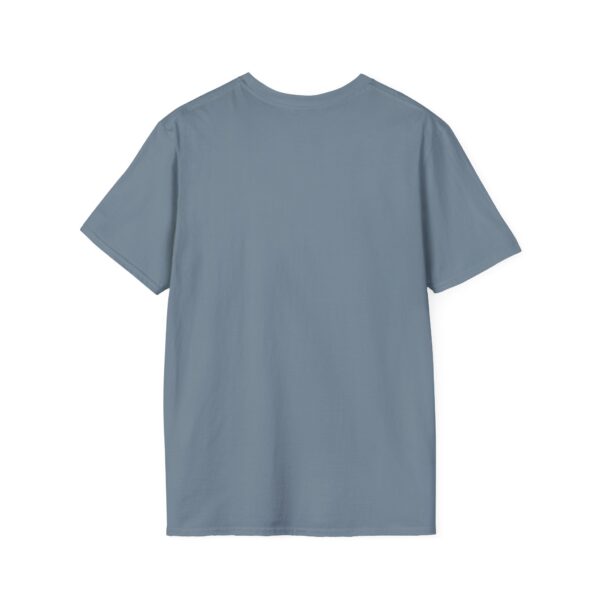 The back of a grey t-shirt