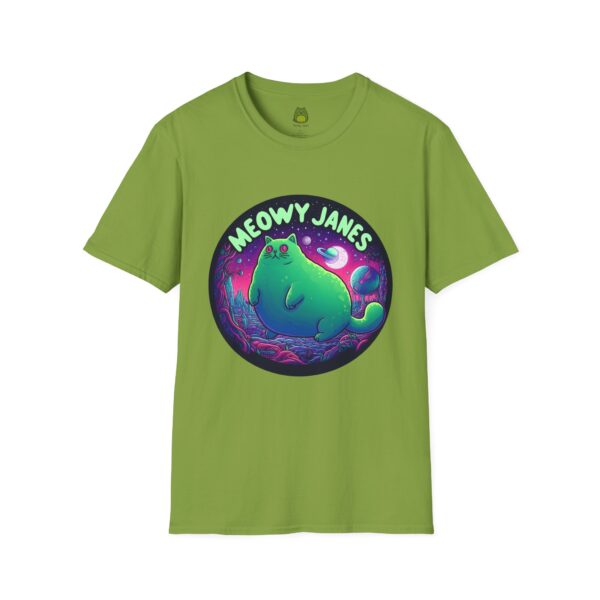 Trippy Dreamscape Cat | Meowy Janes Tee - Image 5