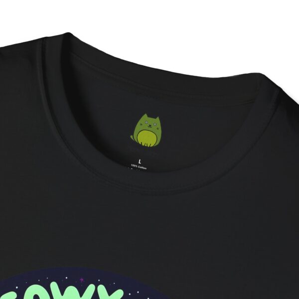 Trippy Dreamscape Cat | Meowy Janes Tee - Image 3