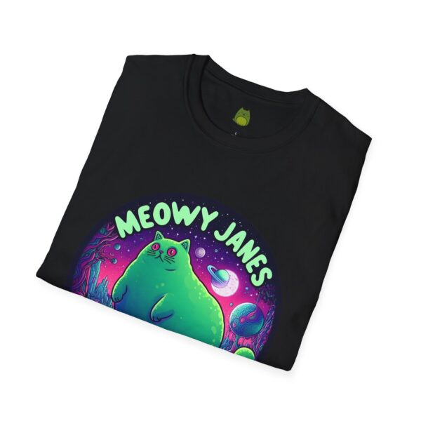 Trippy Dreamscape Cat | Meowy Janes Tee - Image 4