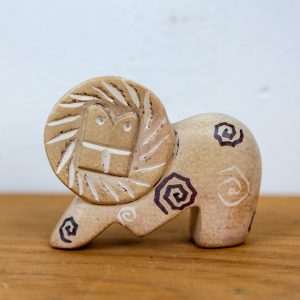 Sol the Kenyan Soapstone Lion