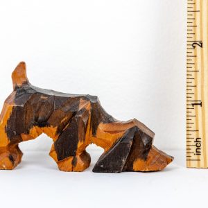 Carved Sniffing Hound