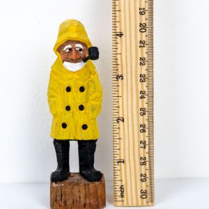 Adopt the Yellow Slicker Fisherman with Pipe – Meowy’s Garage